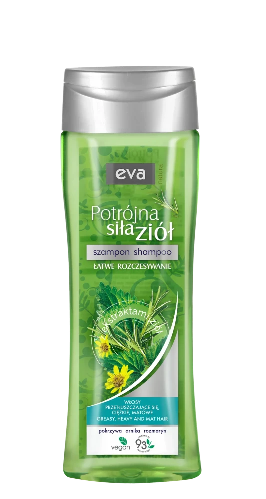 EVA NATURA TRIPLE STRENGTH OF HERBS Shampoo - nettle, arnica, rosemary
